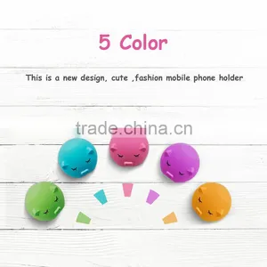 Cute Silicone Pig Mobile Phone Holder Desktop Holder Fashion Design Custom LOGO Print thumbnail-5