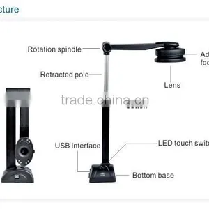Green Office Supplies Fold Magnifier Visualizer Home Document Scanner thumbnail-3