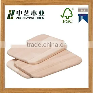 2015 China Factory Suppliers Hot Selling FSC&SA8000 OEM Kitchen Wooden Pizza Cutting Board With Cheese Tool Set thumbnail-5