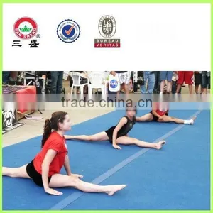 Flexi Roll With Carpet Face ,Roll up Wrestling Mat, Cheerleading Mats ,flexi Roll Gymnastic Mats thumbnail-1