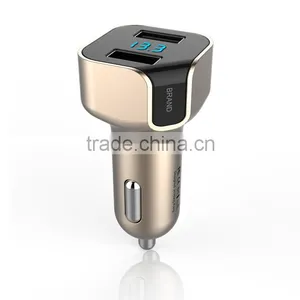 Dual USB Bluetooth Car Chargers With fm Transmitter thumbnail-1