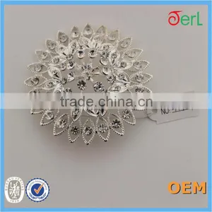 Crystal Rhinestone Pin Brooch thumbnail-1
