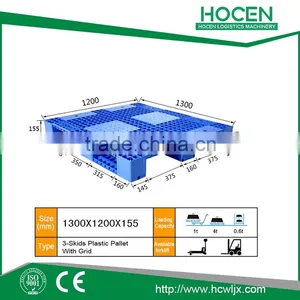 Single Faced HDPE Plastic Pallets or HDPE Skids thumbnail-4