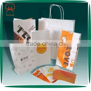 Food Grade White Kraft Paper Bag for Food thumbnail-1