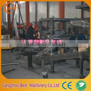 Used Corrugated Steel Profile Roll Forming Sandwich Panel Production Line thumbnail-5