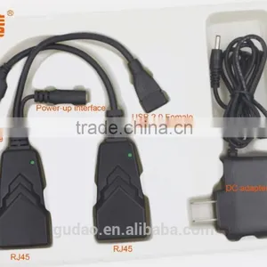 100 Meters USB 2.0 RJ45 Ethernet Extender for Scanner Printer 480m Bps True Plug and Play CAT 5 CAT5E CAT 6 CABLE thumbnail-1