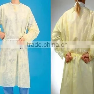 Nonwoven One Piece Disposable Gowns Medical thumbnail-1