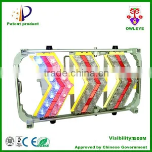 Flashing Road Safety Portable Solar Arrow Guide Board thumbnail-1