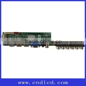 LCD LED TV Board With 2 HDMI +2 USB + VGA + 2 AV +TV +1 YPBPR, LVDS thumbnail-1