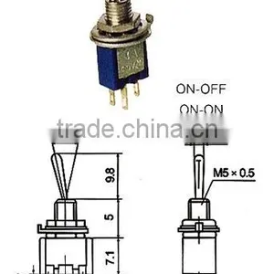 Toggle Switches(mini Toggle Switch,miniature Toggle Switch) thumbnail-1
