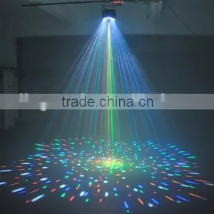 3 IN 1 Rgb Led + White Strobe+ 8 Patterns Mini Laser Party Light thumbnail-2