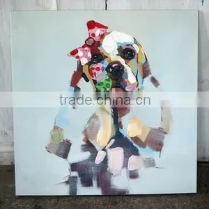 Hand Painted Art Abstract Canvas Oil Painting thumbnail-2
