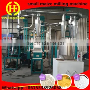 Hongdefa New Type Popular 5 10 TPD Small Maize Milling Machine thumbnail-2