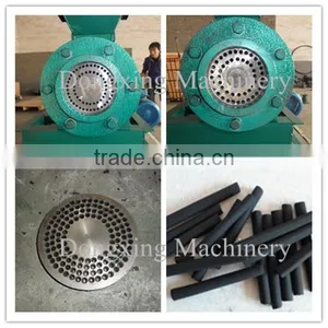 Screw Press Stick Shape Bbq Charcoal Powder Briquette Machine Seller thumbnail-4