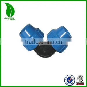 PN10-16 PP PE COMPRESSION FITTING EQUAL ELBOW thumbnail-1