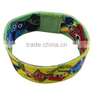 China Wholesale High Secure Fabric Wristband With Plastic Fastener thumbnail-5