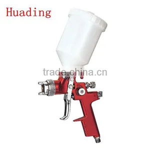 High Quality Fine Atomization Spray Gun AB-17G Red Handle thumbnail-1