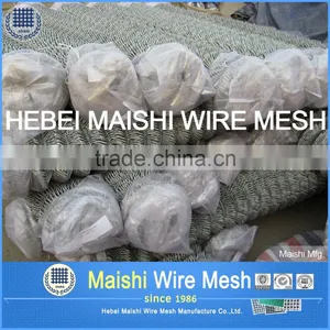 50mm Galvanized and Plastic Coated Chain Link Fence Factory thumbnail-5
