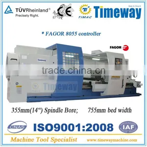 11" CNC Oil Country Lathe , Oil Field Lathe, Pipe Thread Lathe (QK-280S) thumbnail-1