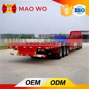 OEM 40ft Flatbed Truck Trailer for Sale in USA thumbnail-1