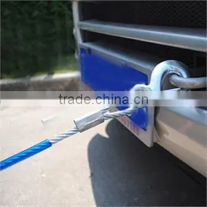 H30064 2T Steel Tow Rope for Truck/2T Truck Car Tow Cable Heavy Duty Towing Pull Rope Strap Hooks Steel Hauling thumbnail-3