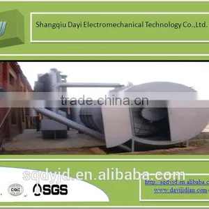 Horizontal Rotary Type Oil Refining Equipment Scrap Tire Processing Equipment Waste Plastics Processing Equipment thumbnail-2