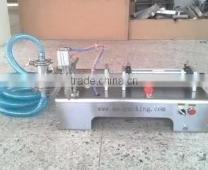 10-300ml Single Head Liquid Softdrink Pneumatic Filling Machine thumbnail-1