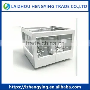 Full Automatic Rotary Servo Positioning Cold Glue Bottle Labeling Machine HL2Y-36SC 006 thumbnail-1