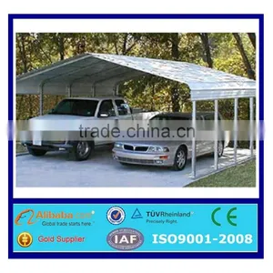 ISO Certified Prefab Sheet Metal Carport Low Cost thumbnail-4