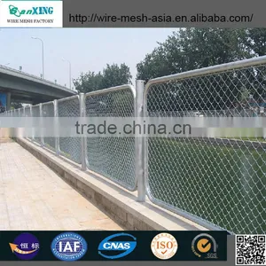 9 Gauge Galvanized Chain Link Fence Steel Rod Fence for Highway thumbnail-3