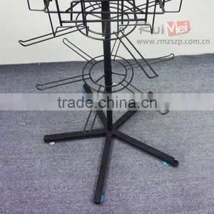 Multi-Tier 4-side Rotating Greeting Card Display Racks for Sale thumbnail-2