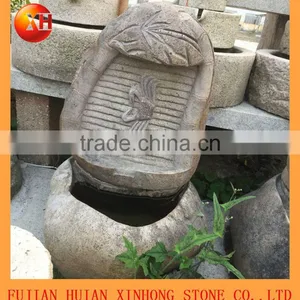 Garden Water Fountain With Crab Craved thumbnail-1