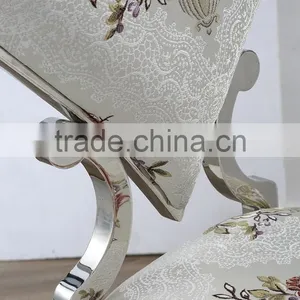 New Design!!! Stainless Steel Obcordate Chair thumbnail-5