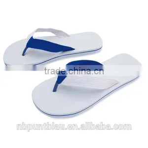 Promotional Beach Summer Flip Flop Slipper EVA Polyester thumbnail-1