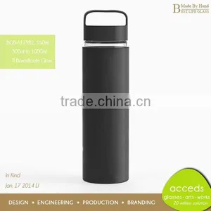 Clear Glass Wholesale Drinking Water Bottles thumbnail-3
