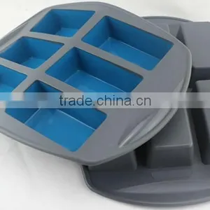 Mini Silicone Folding Nonstick Square Cake and Brownie Pan thumbnail-6