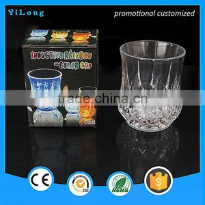 New Style Gleamy Cup/Custom LED Cup,flashing Glass Cup for Drinking,Colorful Light Party Cup thumbnail-4