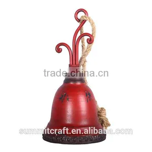 Resin Wall Hanging Jingle Bell Christmas Decoration Supplier thumbnail-4