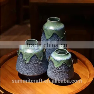 Antique Chinese Porcelain Vase Blue Chinese Vase thumbnail-3