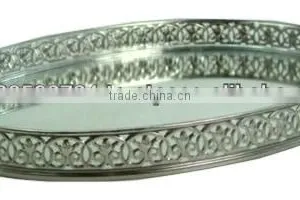 Round Metal Tray thumbnail-1