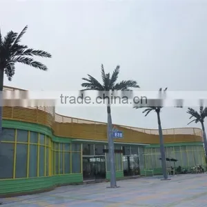 Home Garden Edging Decorative 5ft to 16ft Height Outdoor Artificial Green Plastic Palm Trees EDS06 0815 thumbnail-3