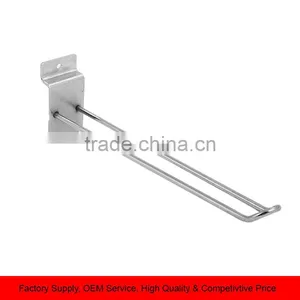 Loop Shaped Double Wires Display Hook Slot Board thumbnail-1