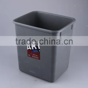 Rectangular Plastic Trash Can Household Garbage Can/Rubbish Bin thumbnail-1