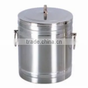 Big Size Stainless Steel Double Wall Ice Bucket thumbnail-1