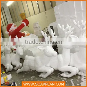 Foam Plastic Classic Reindeer For Christmas Decoration thumbnail-1