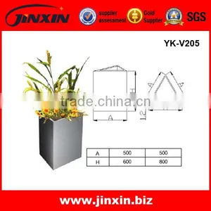 Modern Stainless Steel Large Decorative Floor Vases Flower Vases thumbnail-1