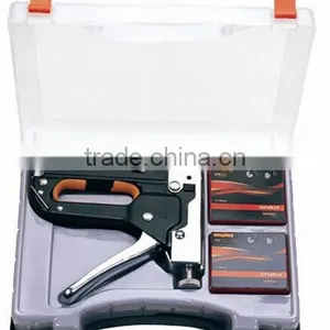 Professional 3-purpose Staple Gun Set With Plastic Case thumbnail-1