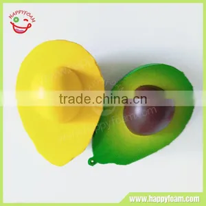 Avocado PU Foam Material Squishy Fruit Food Slow Rebound Stress Toys thumbnail-1