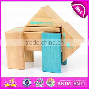 Hot Sale Non Toxic Wooden Robot Toy for Kids,DIY Children Wooden Robot Toy With Very Cheap Price W03B043 thumbnail-4