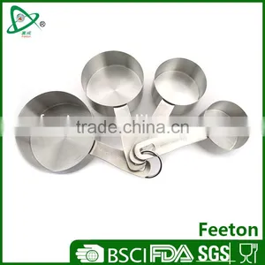 4pcs Stainless Steel Measuring Cup Set thumbnail-1